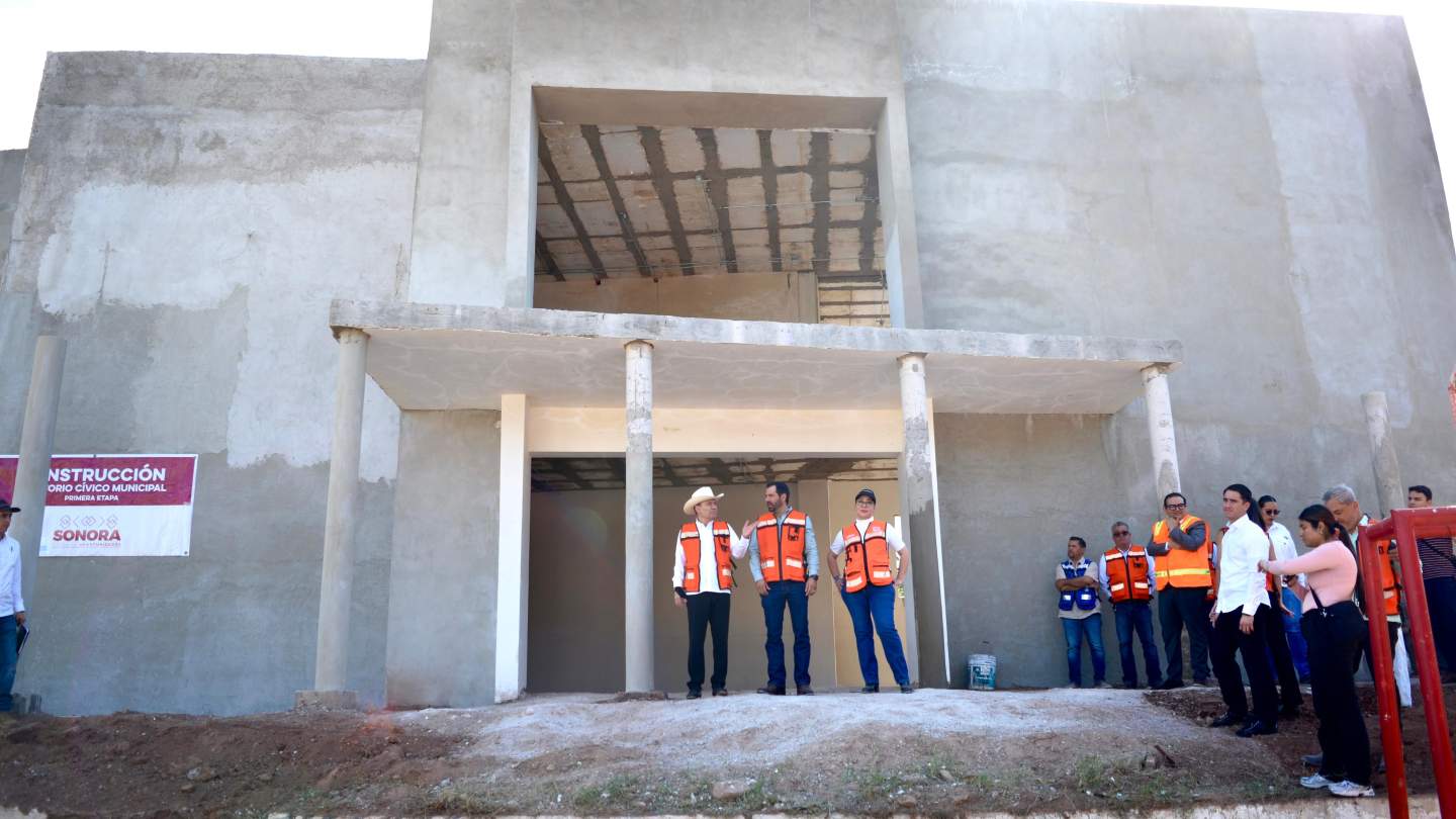 Durazo acelera transformación del norte de Sonora con inversión en salud, becas e infraestructura